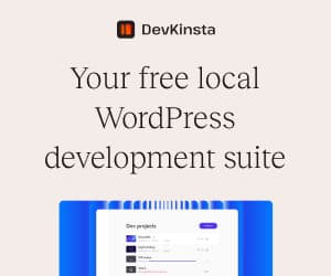 DevKinsta — Local WordPress Development