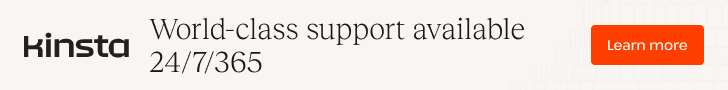 Kinsta — Dünya Standartlarında Destek