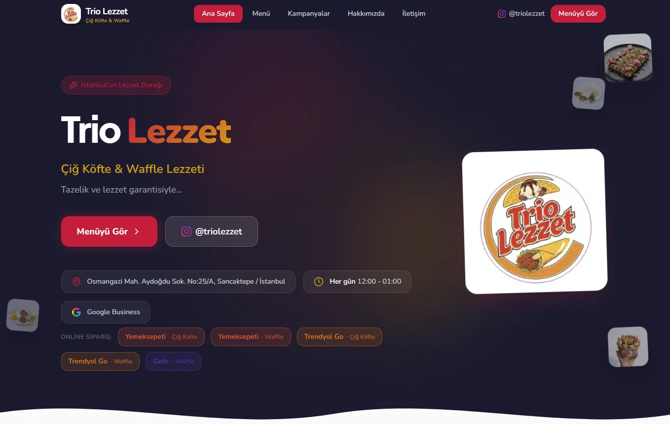 triolezzet.com ekran görüntüsü