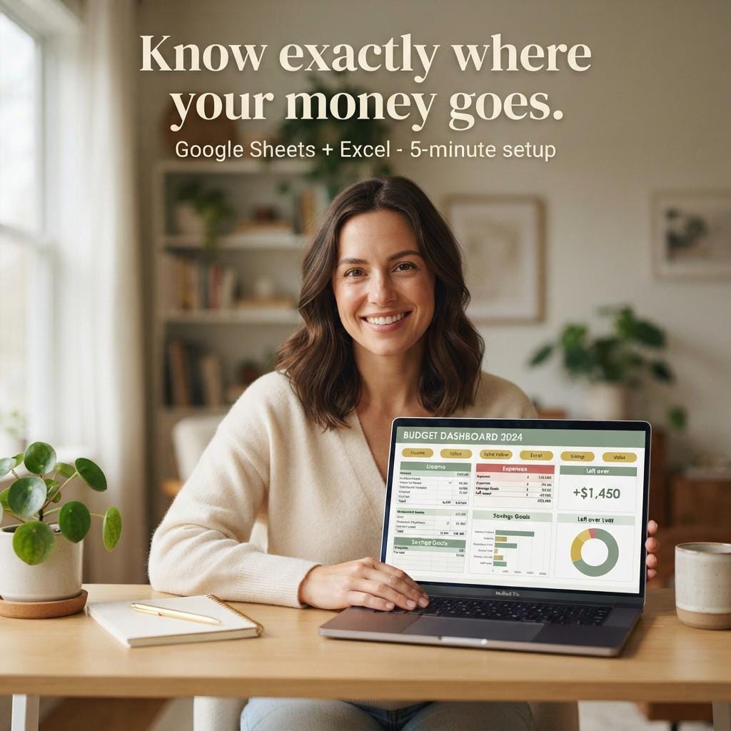 Annual Budget Spreadsheet - Etsy dijital ürün