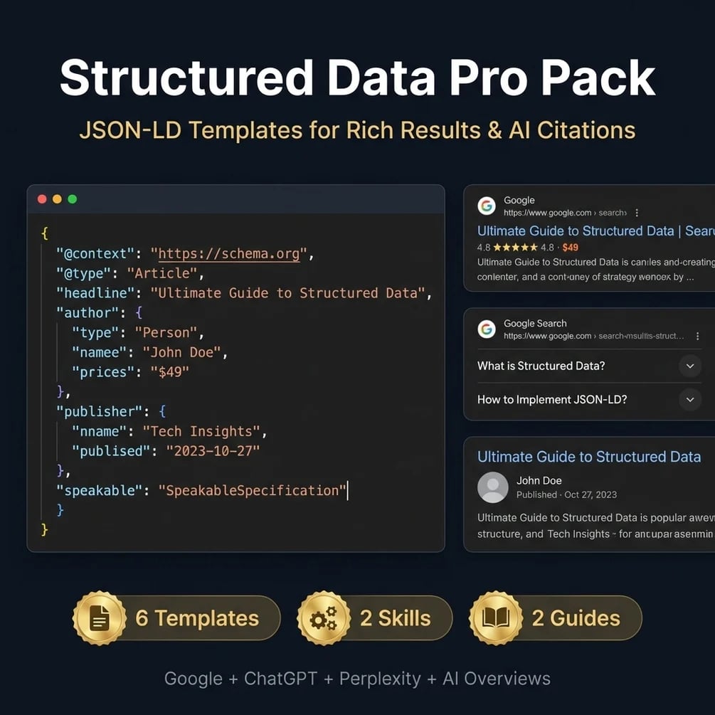 Structured Data Pro Pack