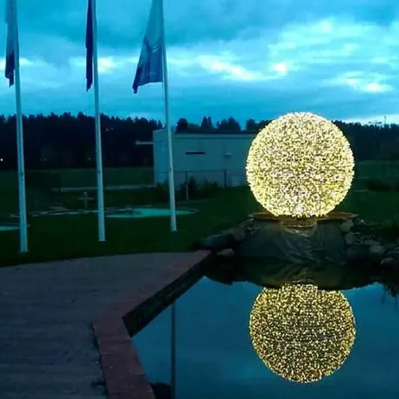LED Süsleme - 3D Işıklı Yılbaşı Figürleri ve Dev Işık Küreleri, Atölyeden Siparişe Göre Üretim.